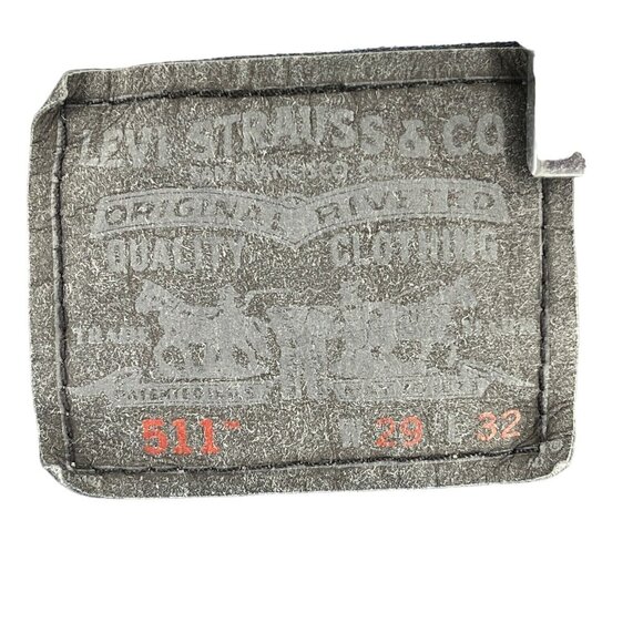 Levi Strauss & Co Men's Jeans 511 29" X 32" Denim Dark Wash Blue Modern Slim - Picture 6 of 12